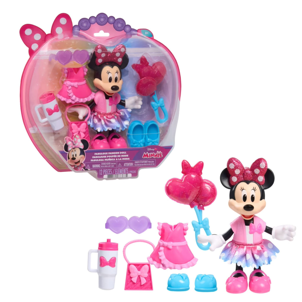 Disney Jr. Minnie Mouse Fabulous Fashion Doll