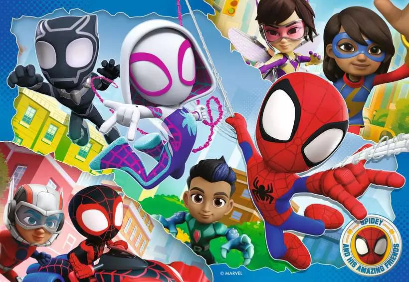Spidey and his Amazing Friends 35-piece Puzzle