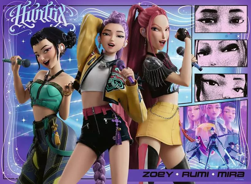 K-Pop Demon Hunters 100-piece Puzzle