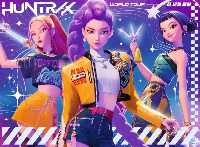 K-Pop Demon Hunters 150-piece Puzzle