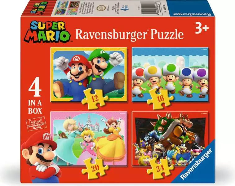 Super Mario 4-in-a-Box Puzzles