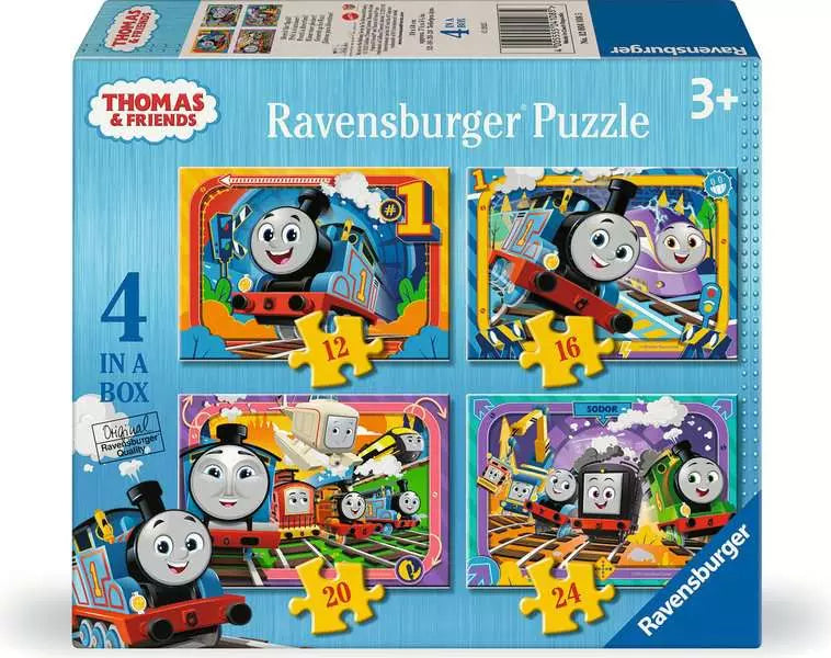 Thomas & Friends 4-in-a-Box Puzzles