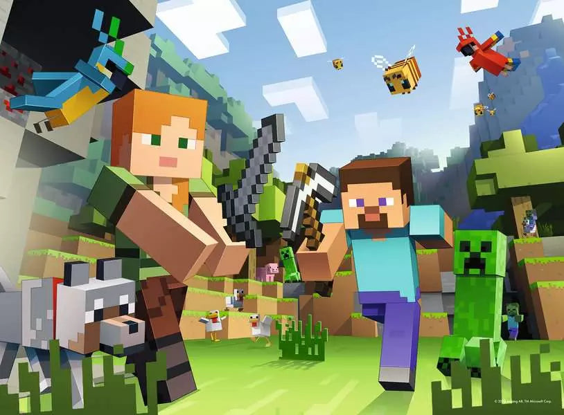 Minecraft 100-piece Puzzle
