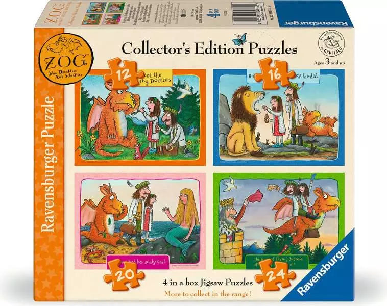 Zog and the Flying Doctors 4-in-a-Box Puzzles