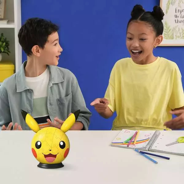 Pokemon Pikachu with Ears 3D Puzzle Ball