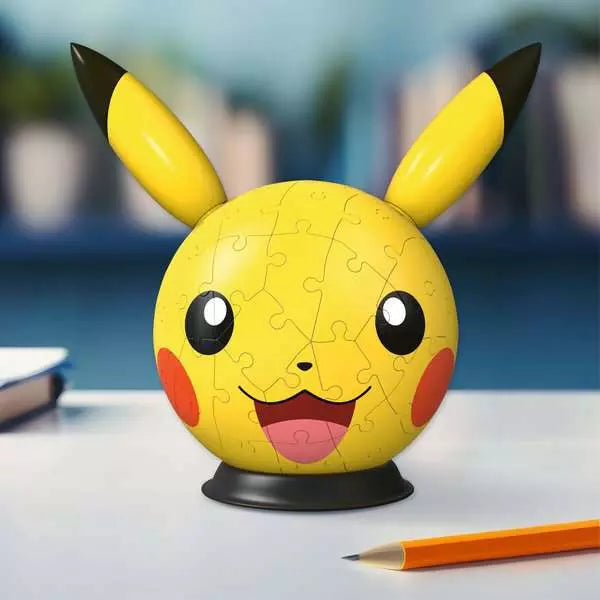 Pokemon Pikachu with Ears 3D Puzzle Ball
