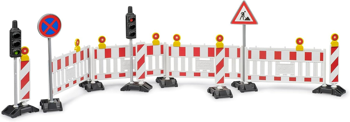 Bruder bWorld 62009 Traffic Safety Set with Traffic Lights
