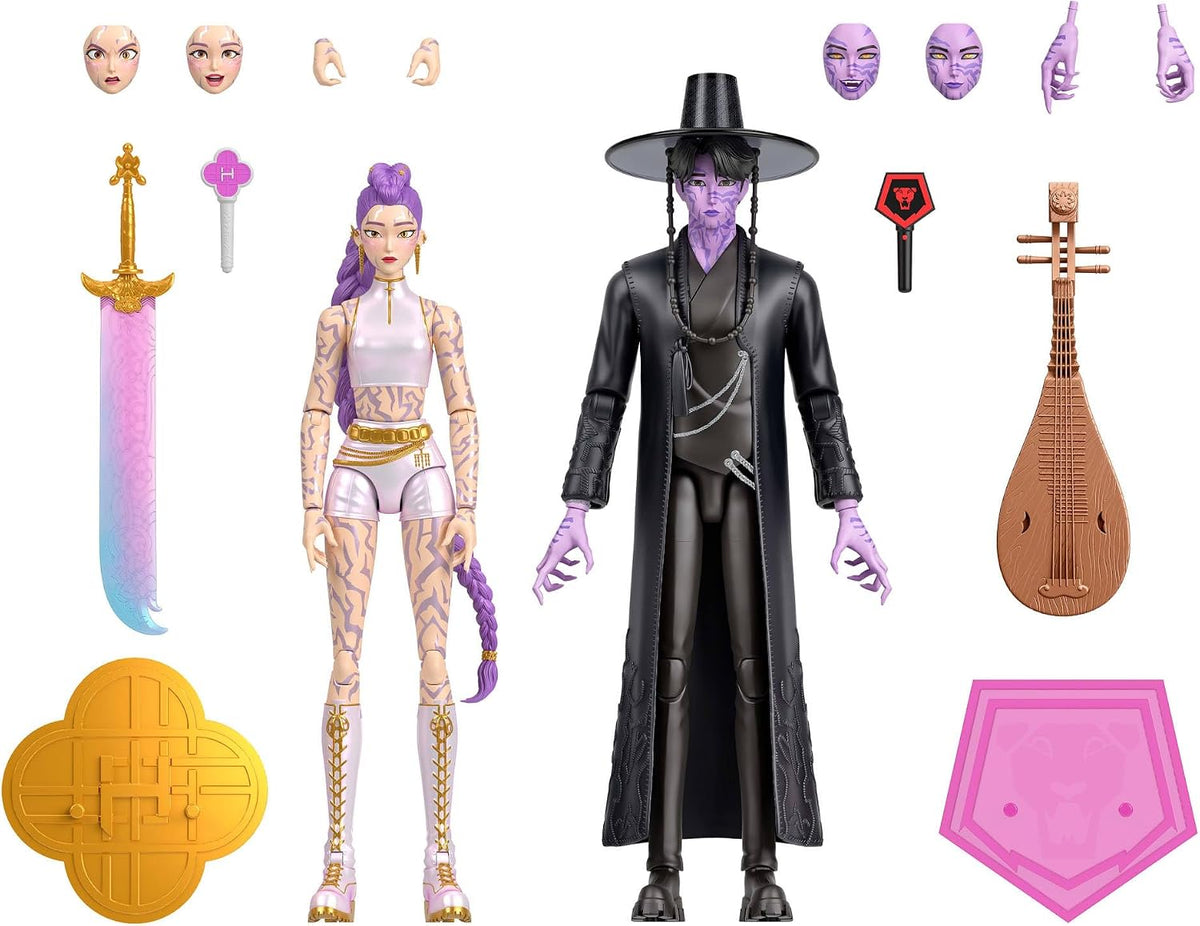 KPop Demon Hunters Action Figures 2-Pack: Final Battle Rumi and Jinu