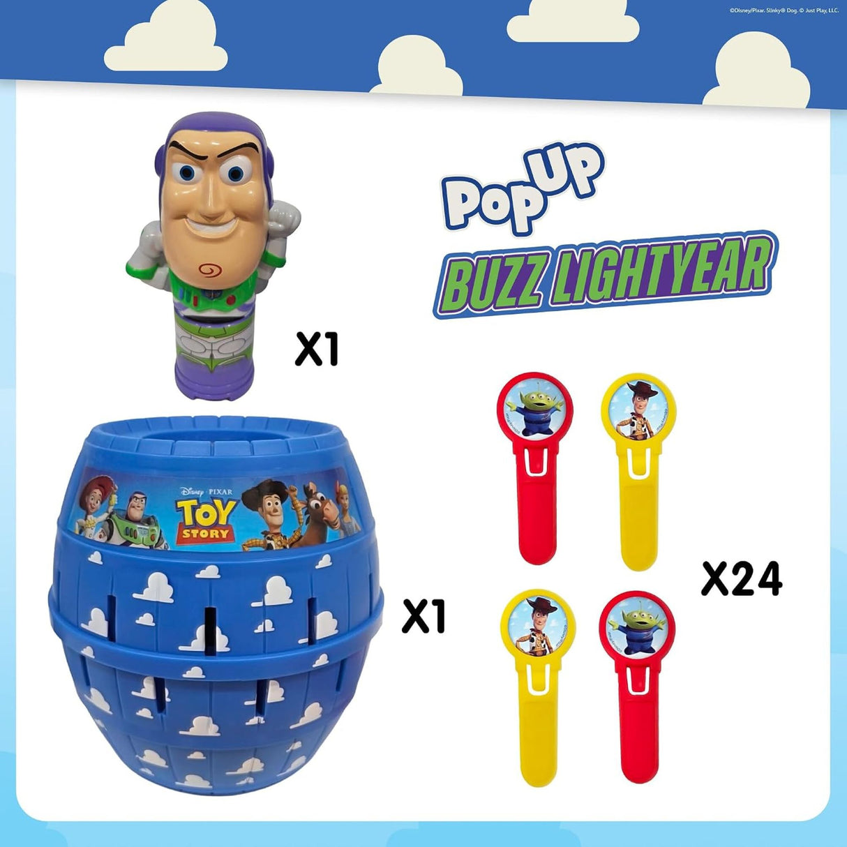Pop Up Buzz Lightyear Game