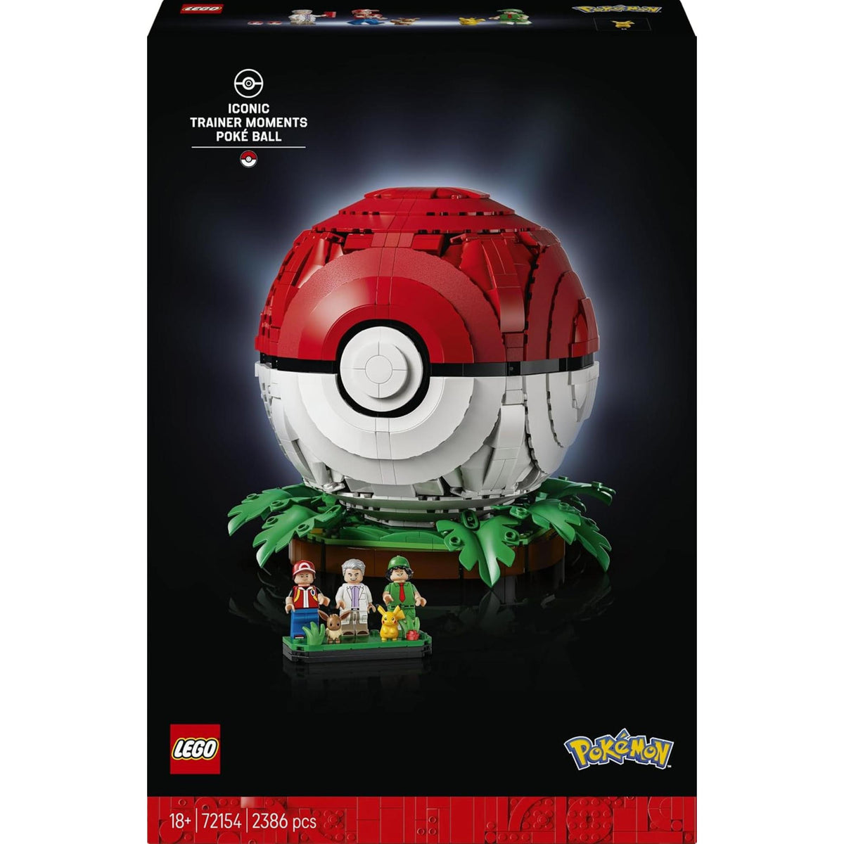 Lego 72154 Pokémon Iconic Trainer Moments Poké Ball