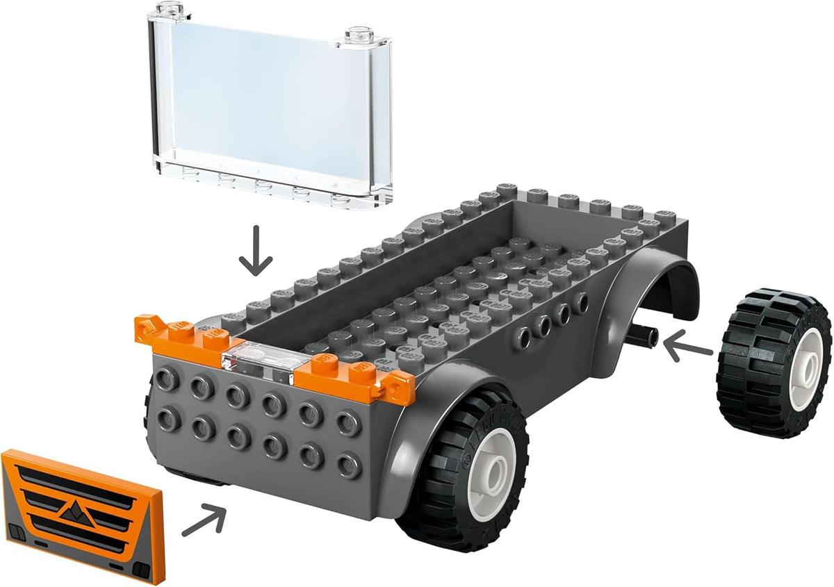 LEGO 60491 City Motorcycle Transporter