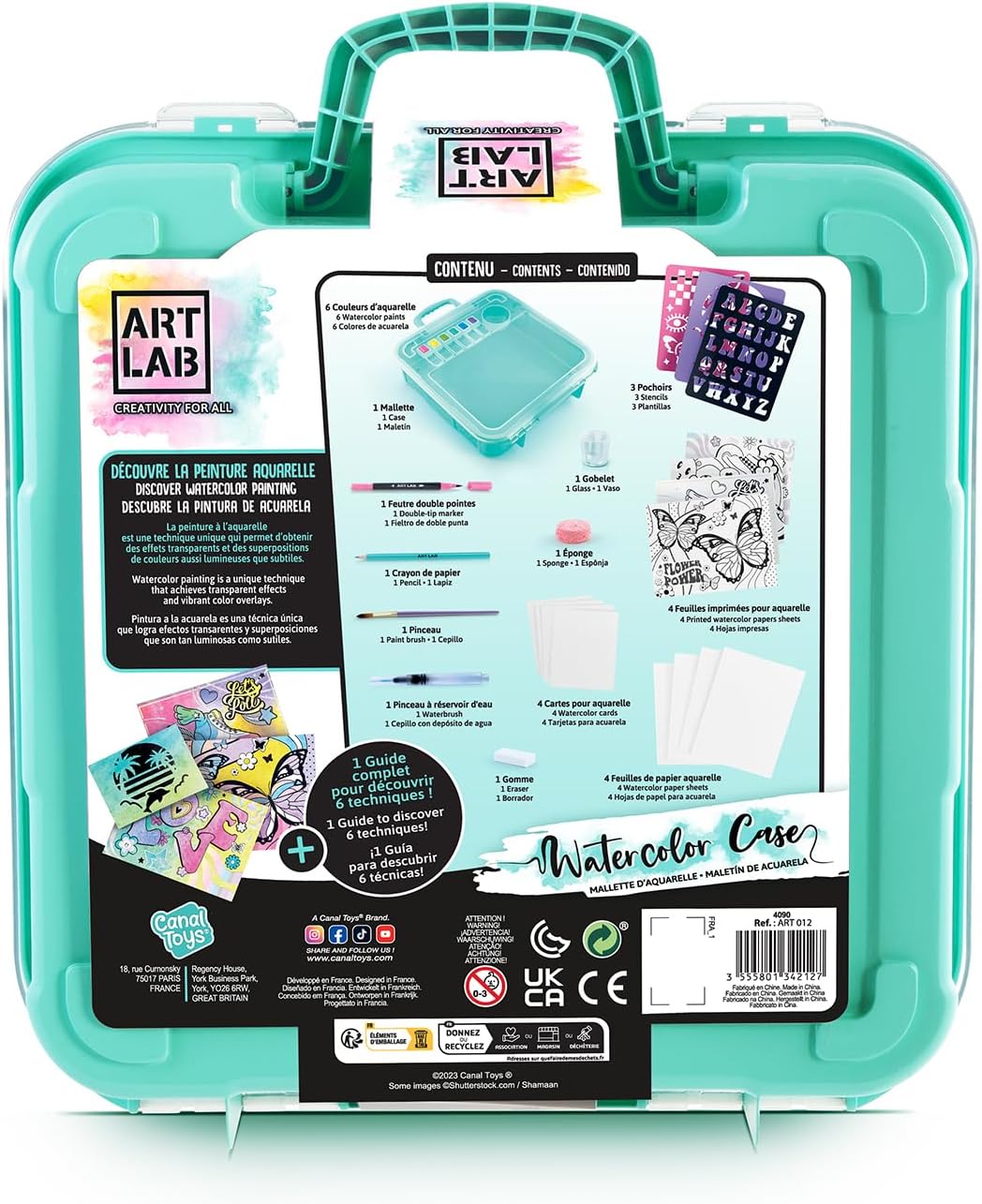 Art Lab Watercolour Case