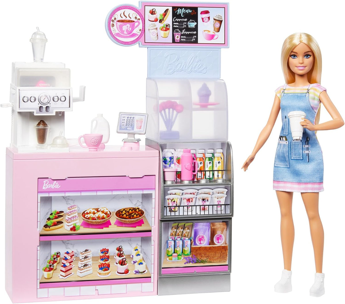 Barbie Coffee Shop with Doll