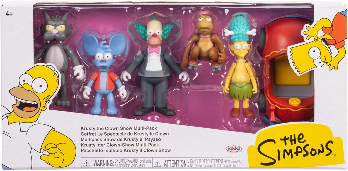 The Simpsons 2.5-inch Figures: Krusty the Clown Show Multipack