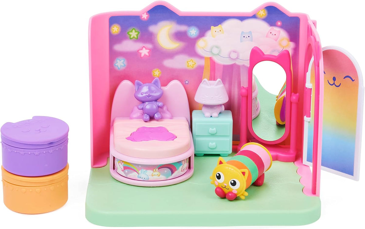 Gabby's Dollhouse: Pillow Cat Sweet Dreams Bedroom Playset