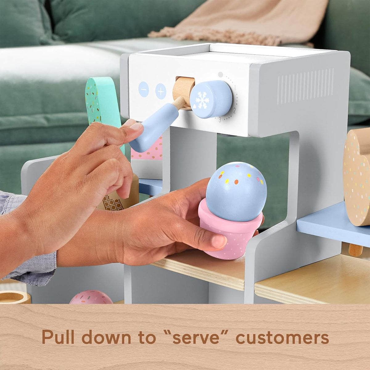 Fisher Price Wooden Ice Cream Shop