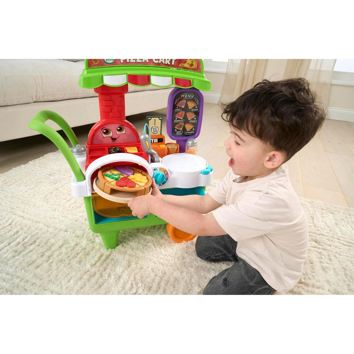 LeapFrog Build-A-Slice Pizza Cart