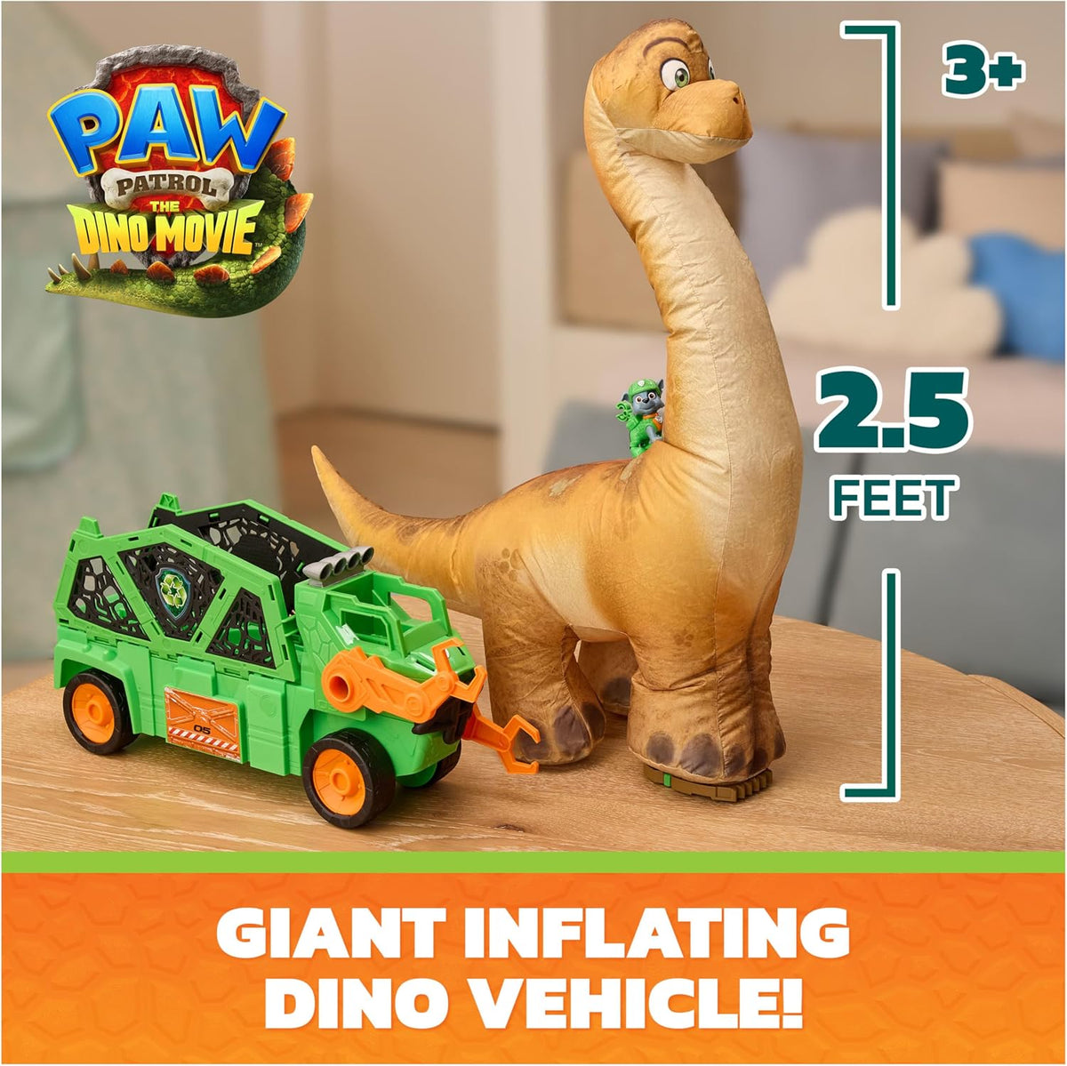 PAW Patrol: The Dino Movie Megasaurus Dino Vehicle
