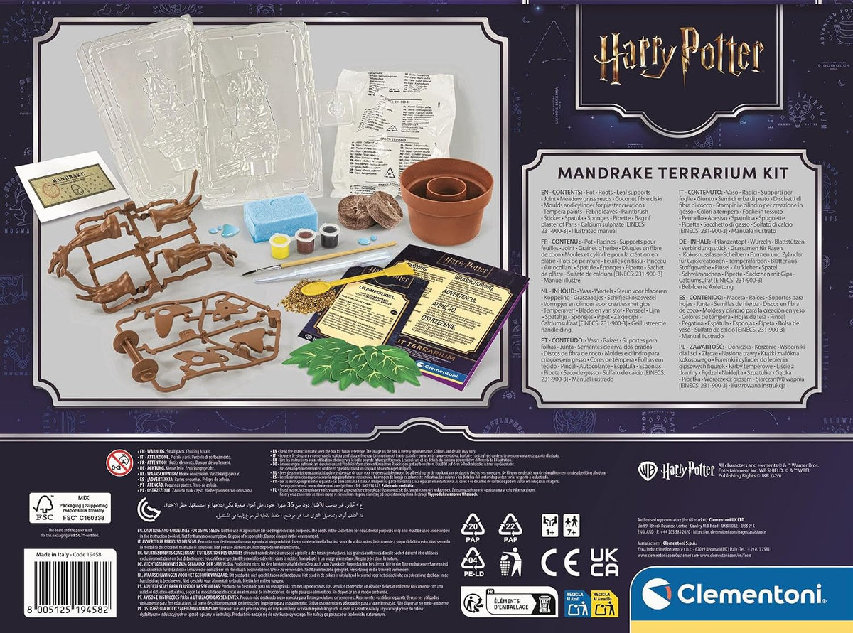 Harry Potter Mandrake Terrarium Kit