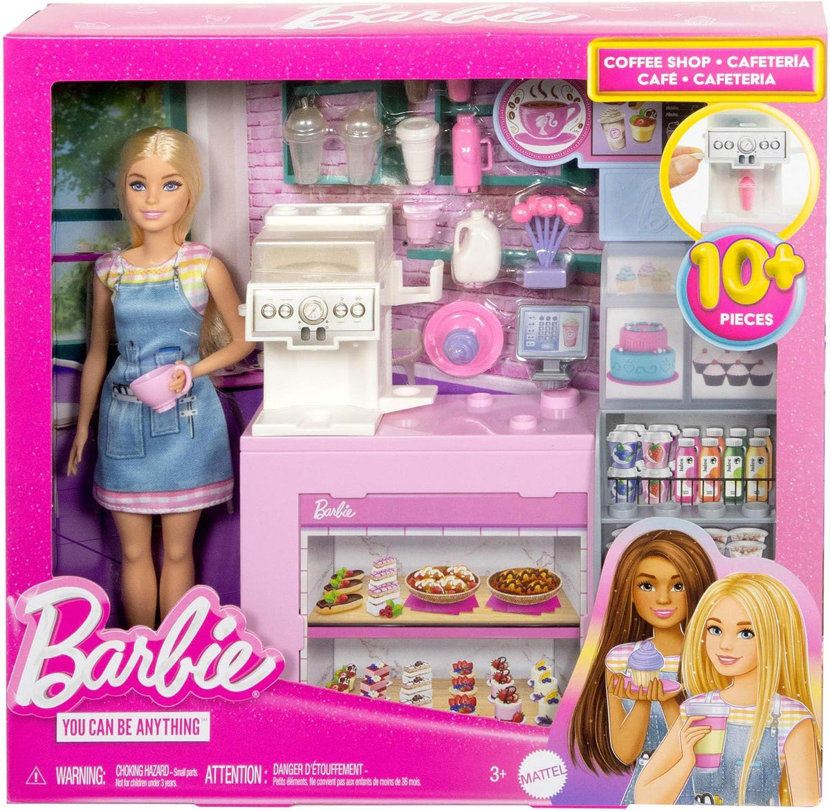 Barbie Coffee Shop with Doll