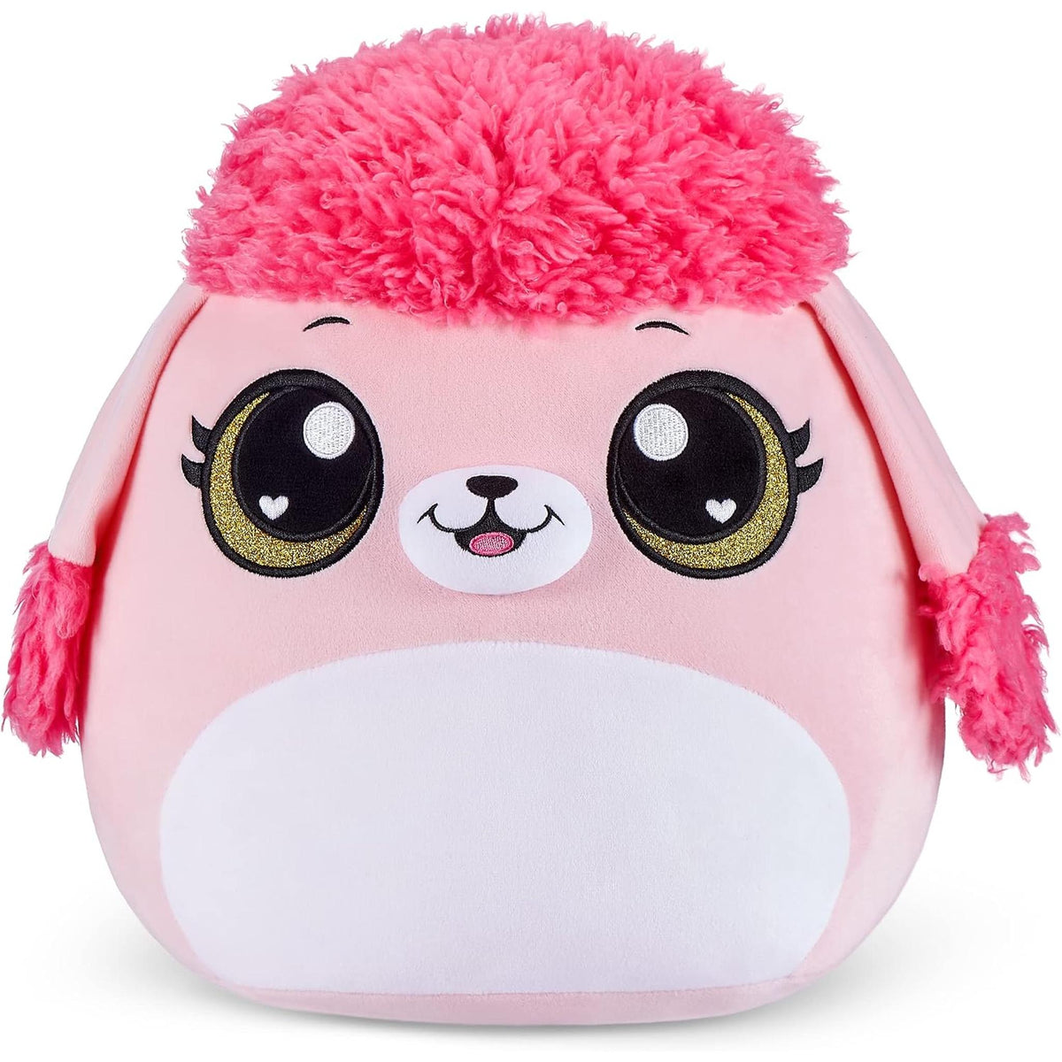 CoCo Squishies Pups: Mishmosh the Pink Poodle 30cm