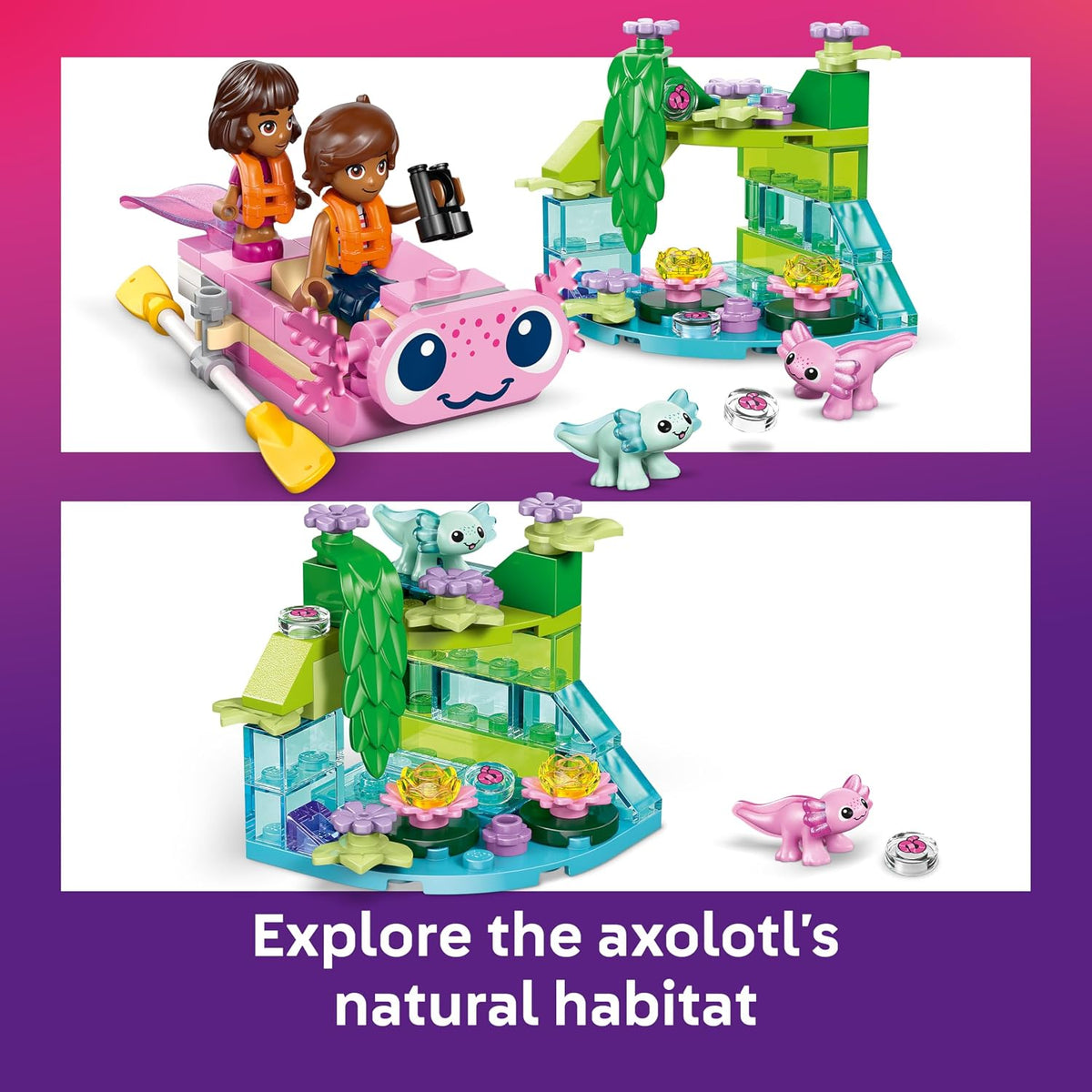 LEGO 42681 Friends Axolotl Adventure Boat