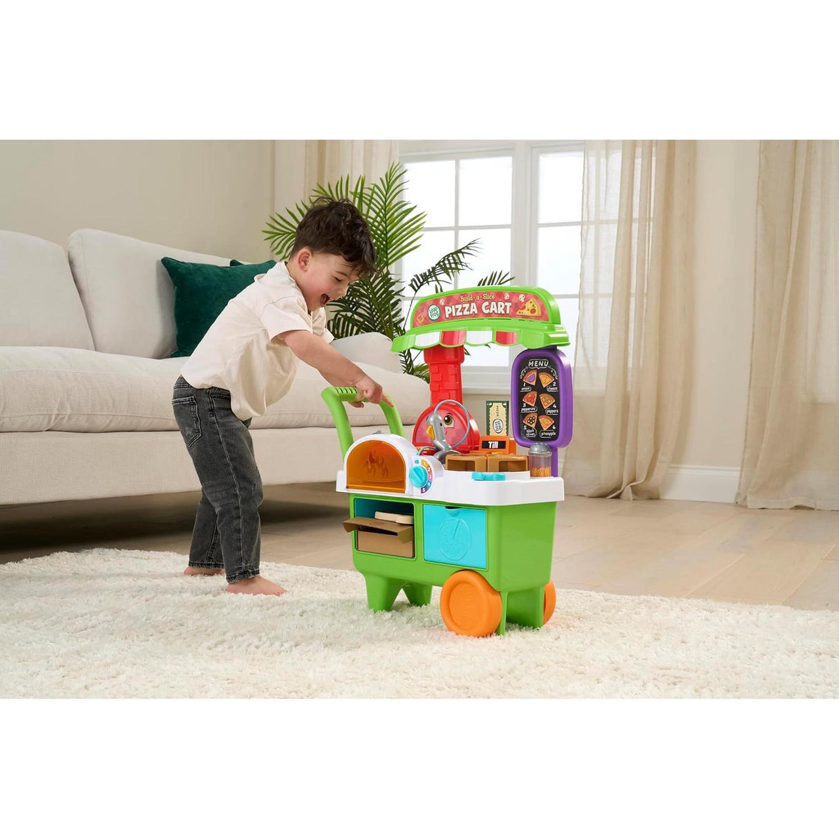 LeapFrog Build-A-Slice Pizza Cart