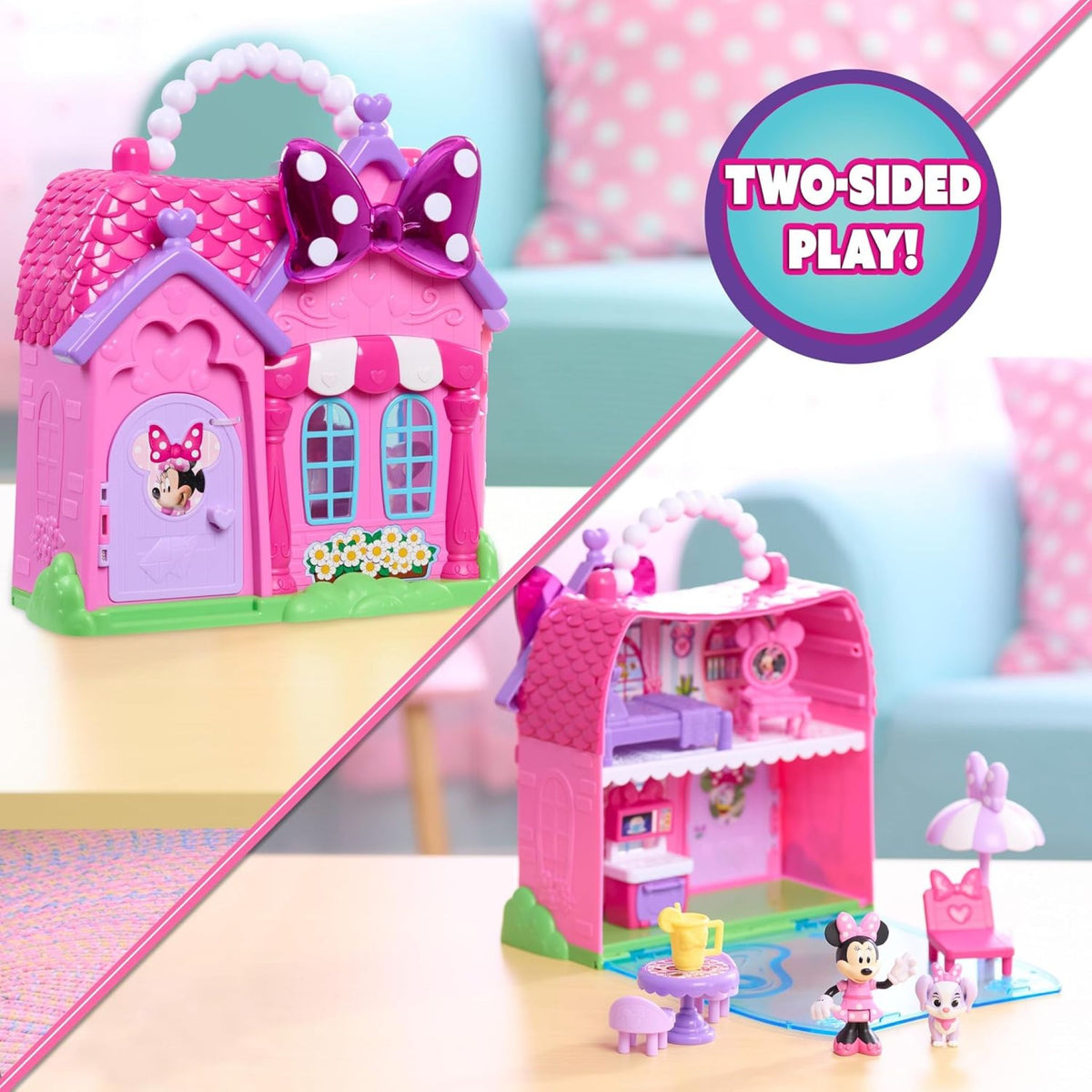 Disney Jr. Minnie Mouse Mini Mansion Playset