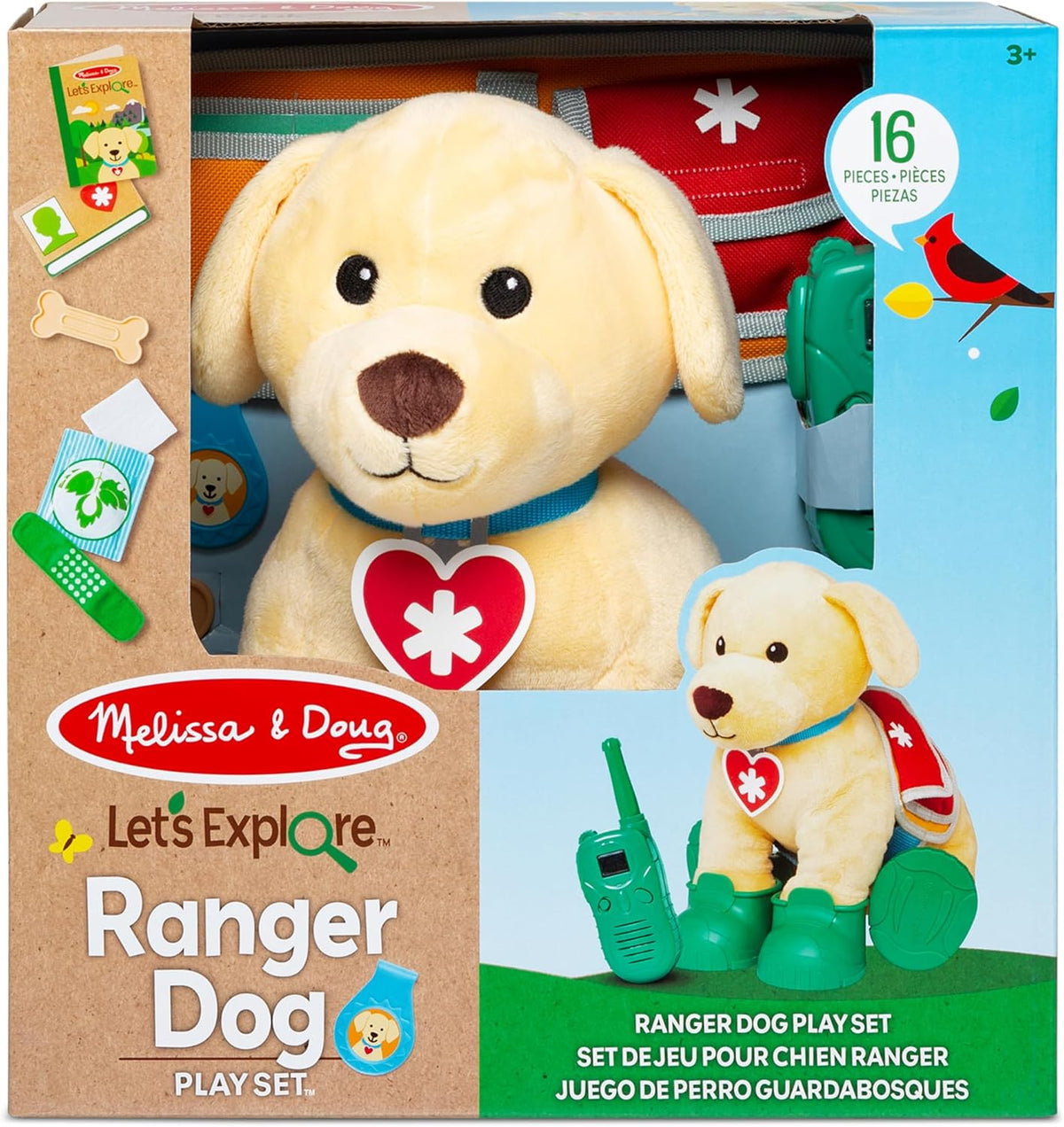 Melissa & Doug Let's Explore Ranger Dog