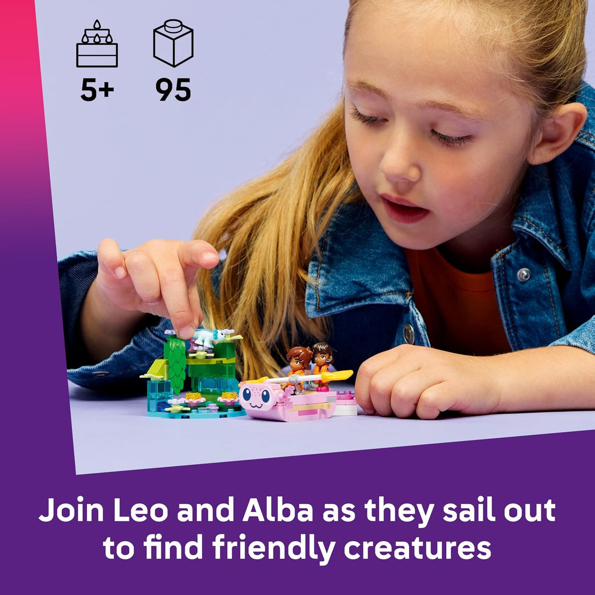 LEGO 42681 Friends Axolotl Adventure Boat