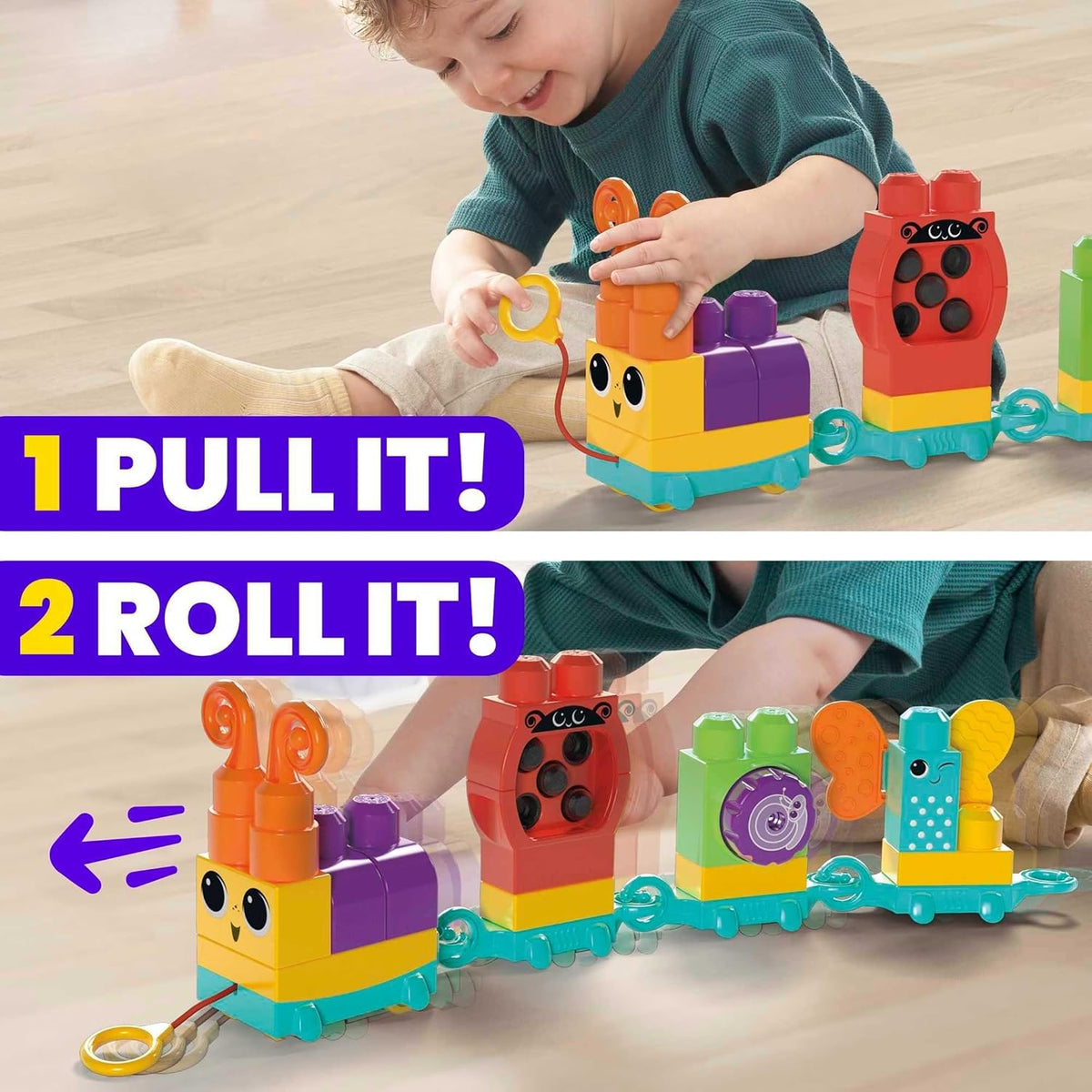 Mega Bloks Move 'N Groove Caterpillar