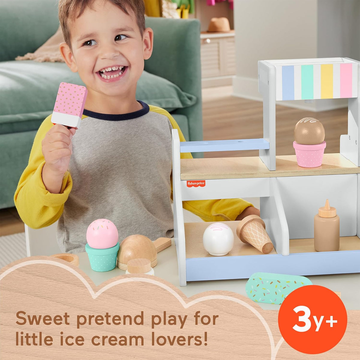Fisher Price Wooden Ice Cream Shop