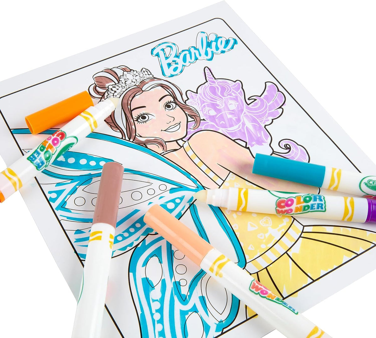 Crayola Colour Wonder Mess-Free Colouring - Barbie