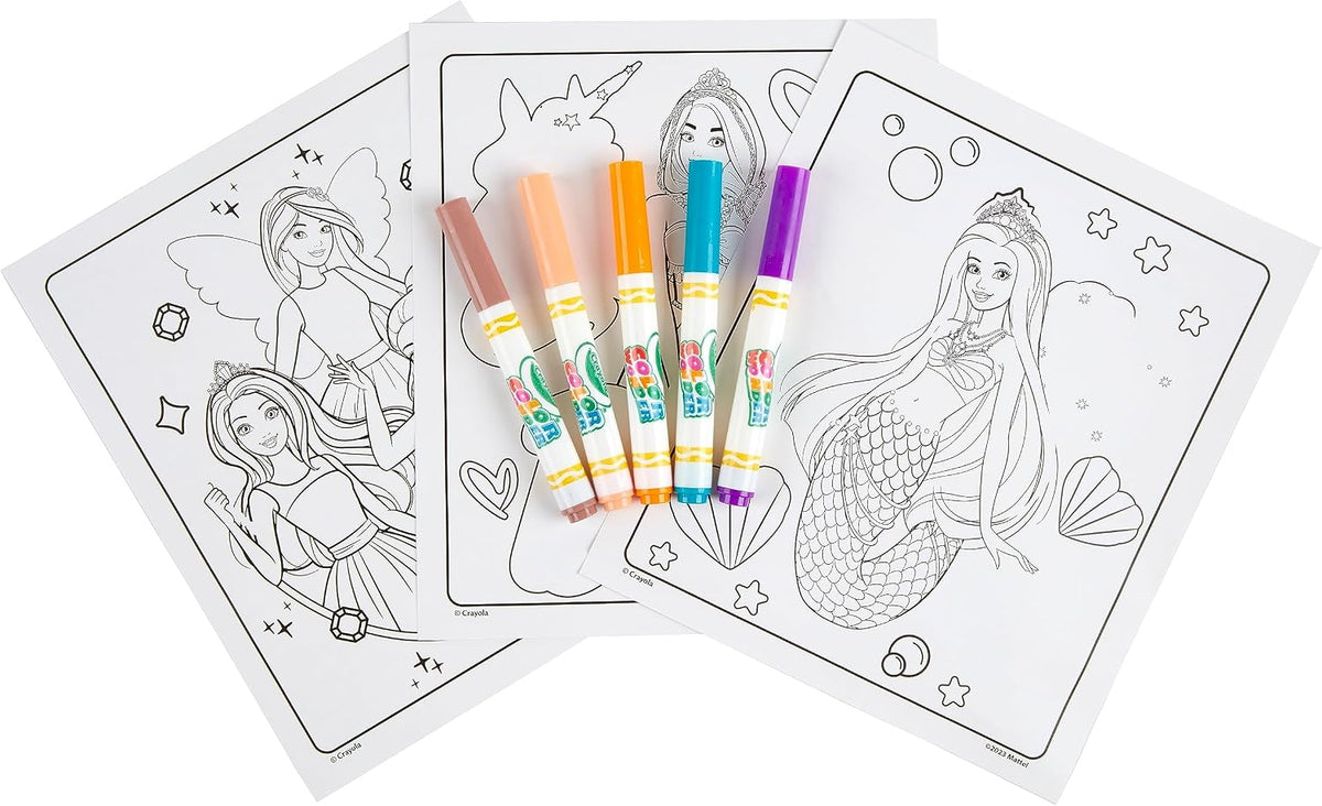 Crayola Colour Wonder Mess-Free Colouring - Barbie