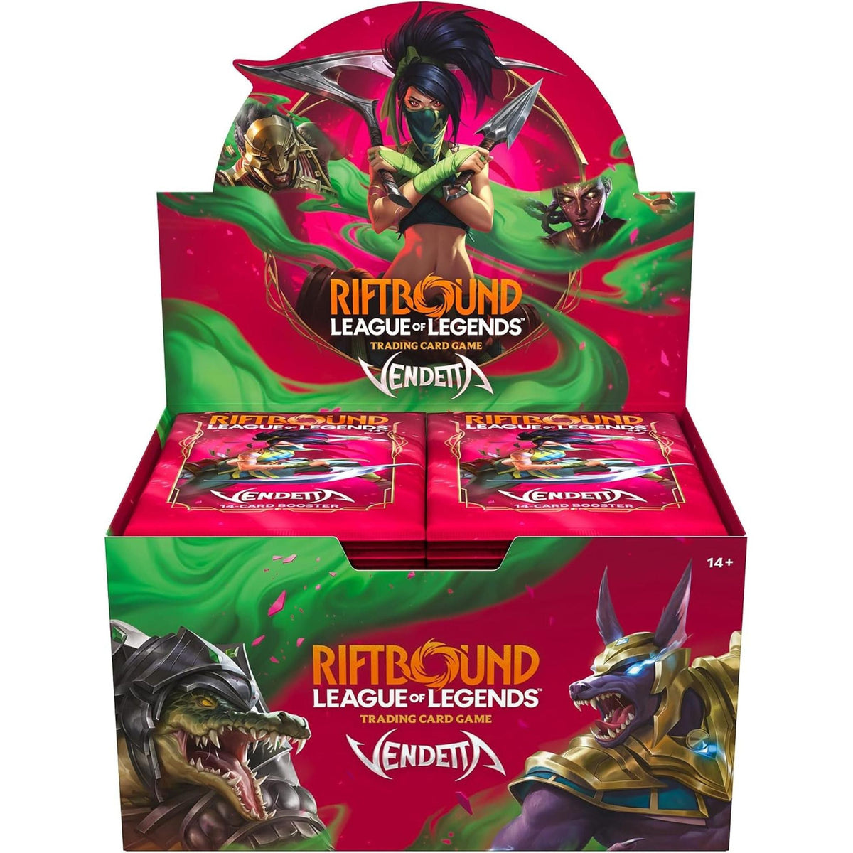 Riftbound League of Legends TCG Vendetta Booster Display Box