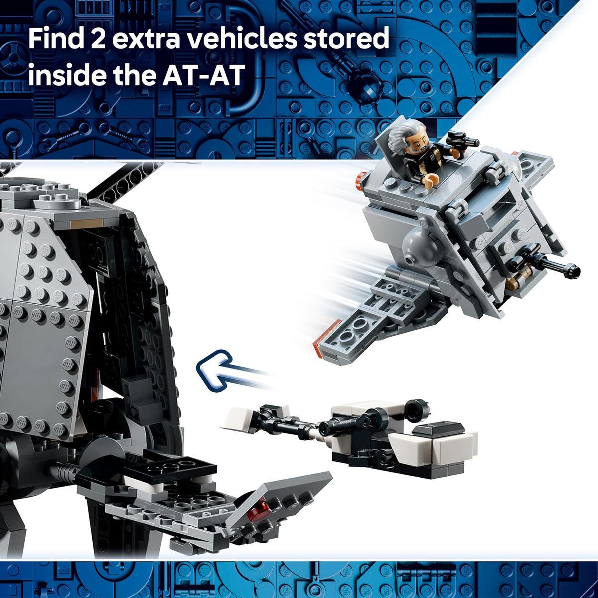 LEGO 75454 Star Wars Imperial Remnant AT-AT with INT-4