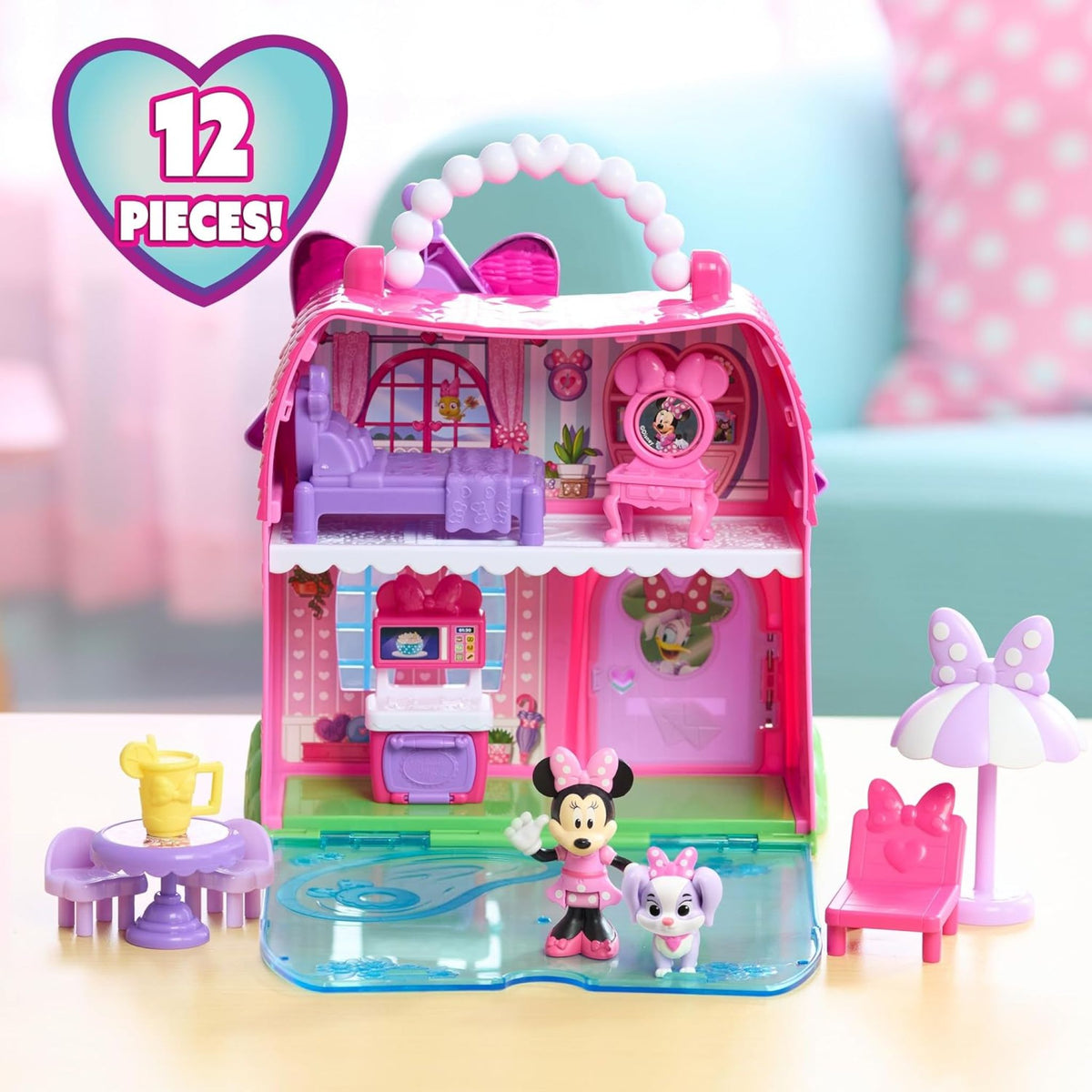 Disney Jr. Minnie Mouse Mini Mansion Playset