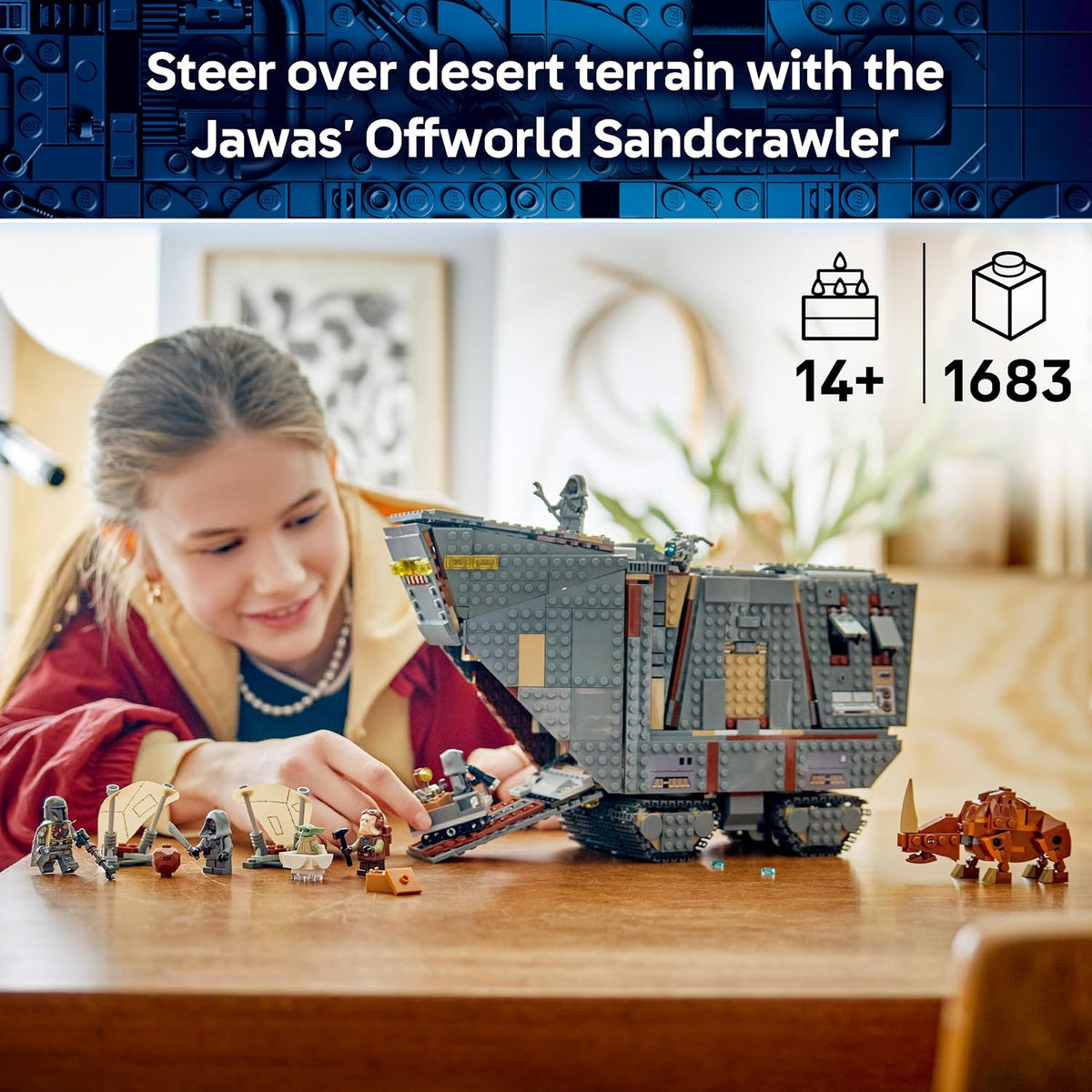LEGO 75453 Star Wars Offworld Sandcrawler and Mudhorn