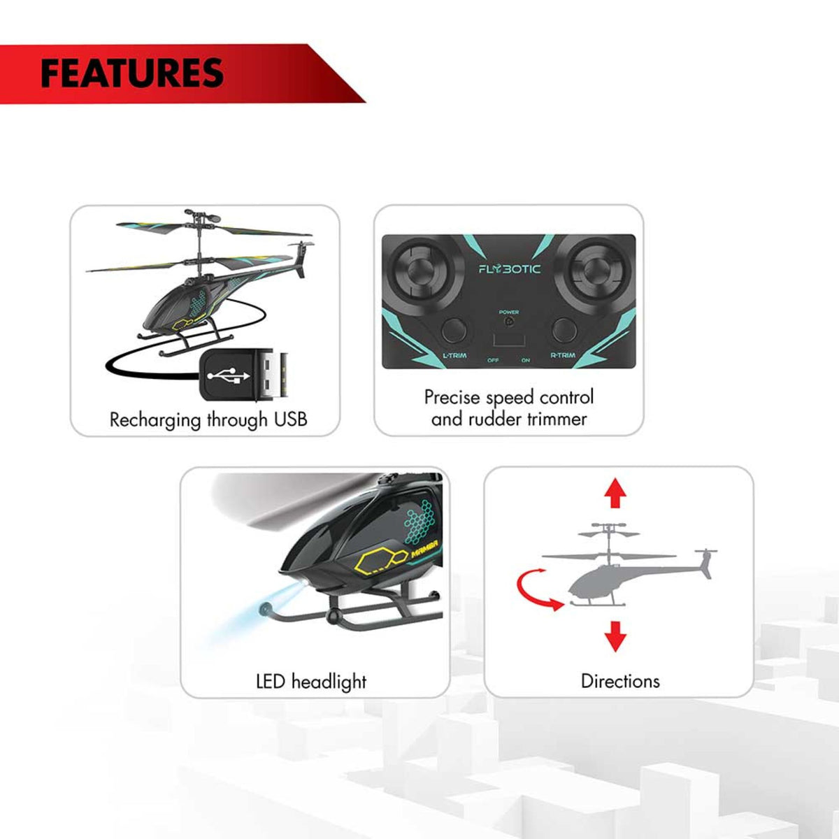 Silverlit Air Mamba Remote Control Helicopter