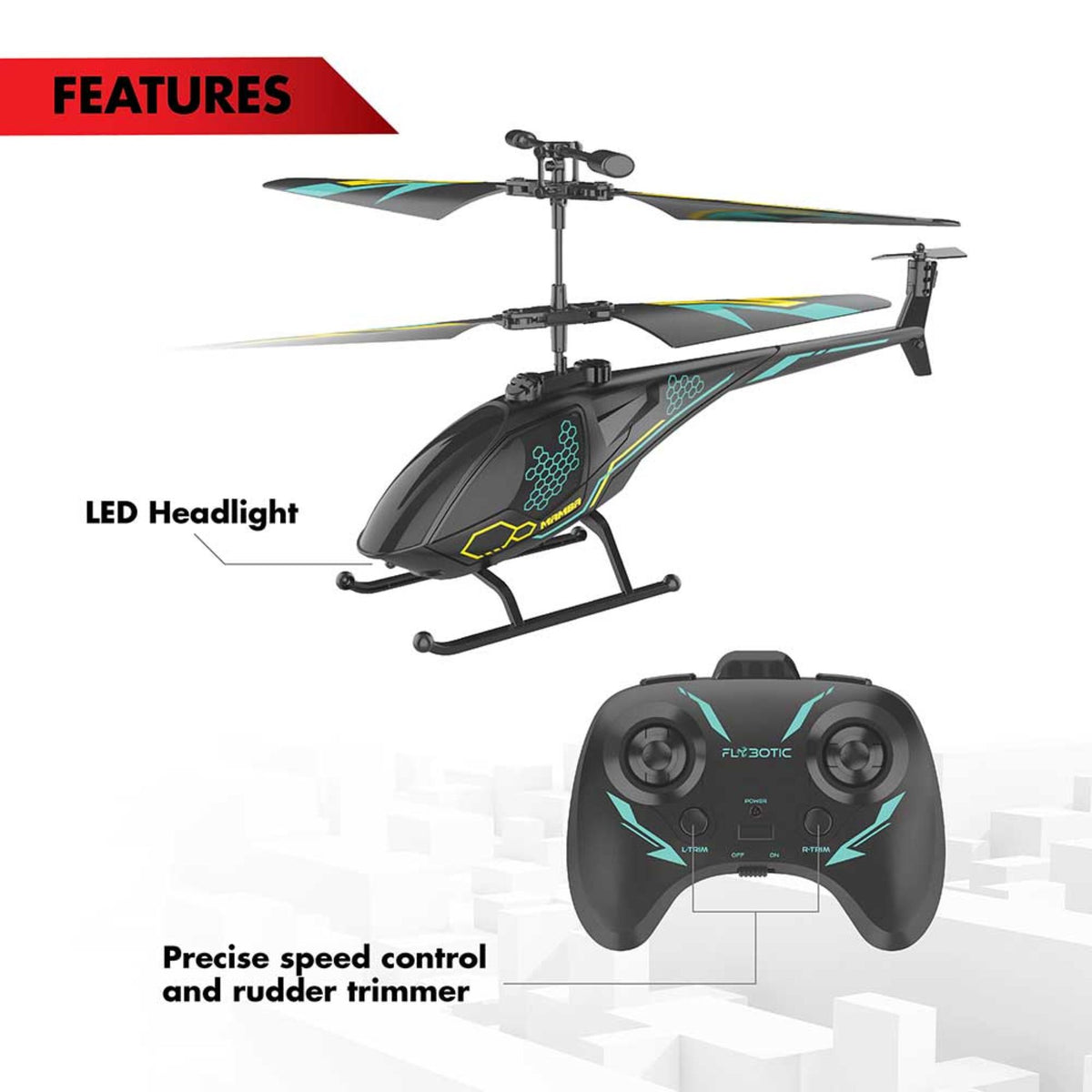 Silverlit Air Mamba Remote Control Helicopter