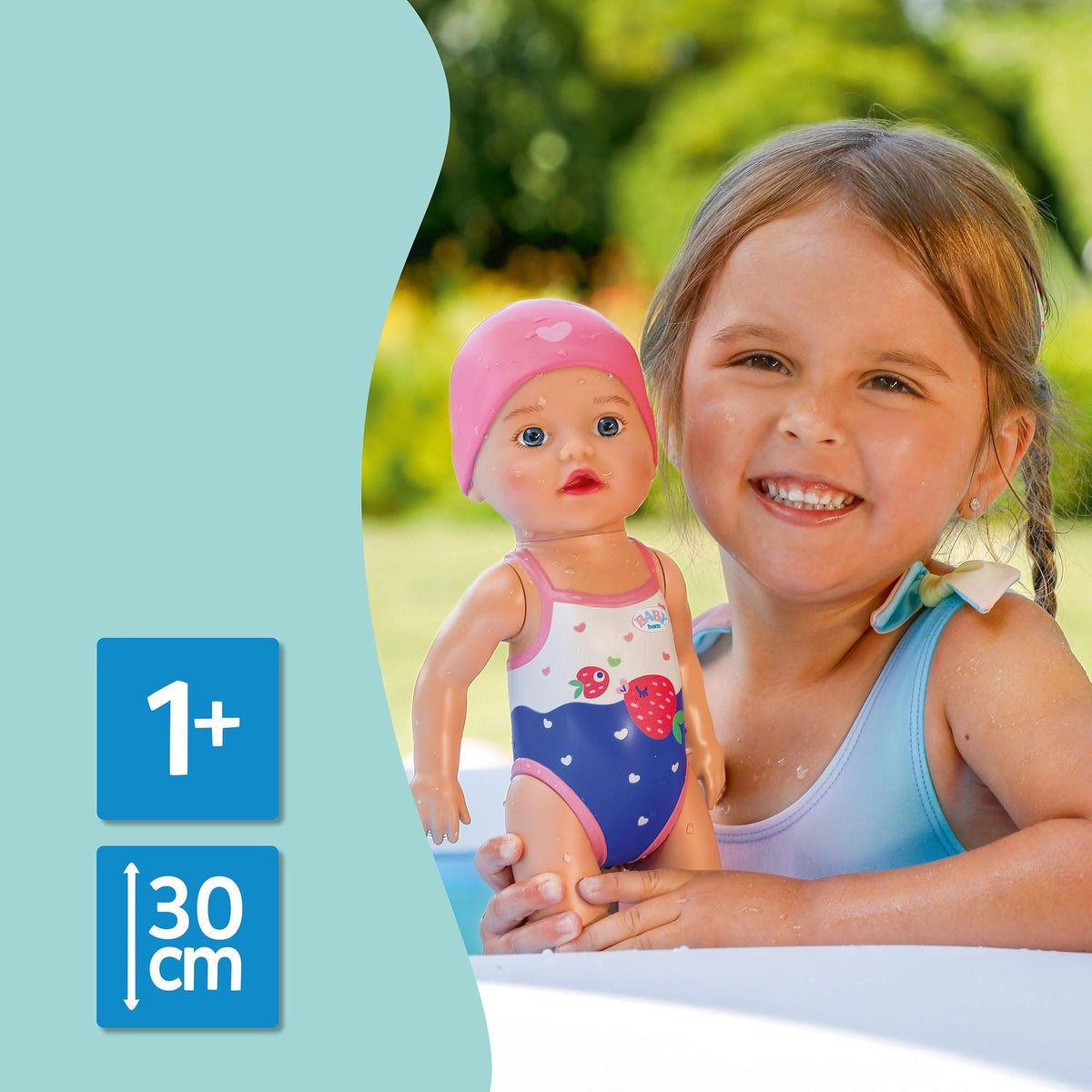 Baby Born Swimming Lizzie Doll 30cm