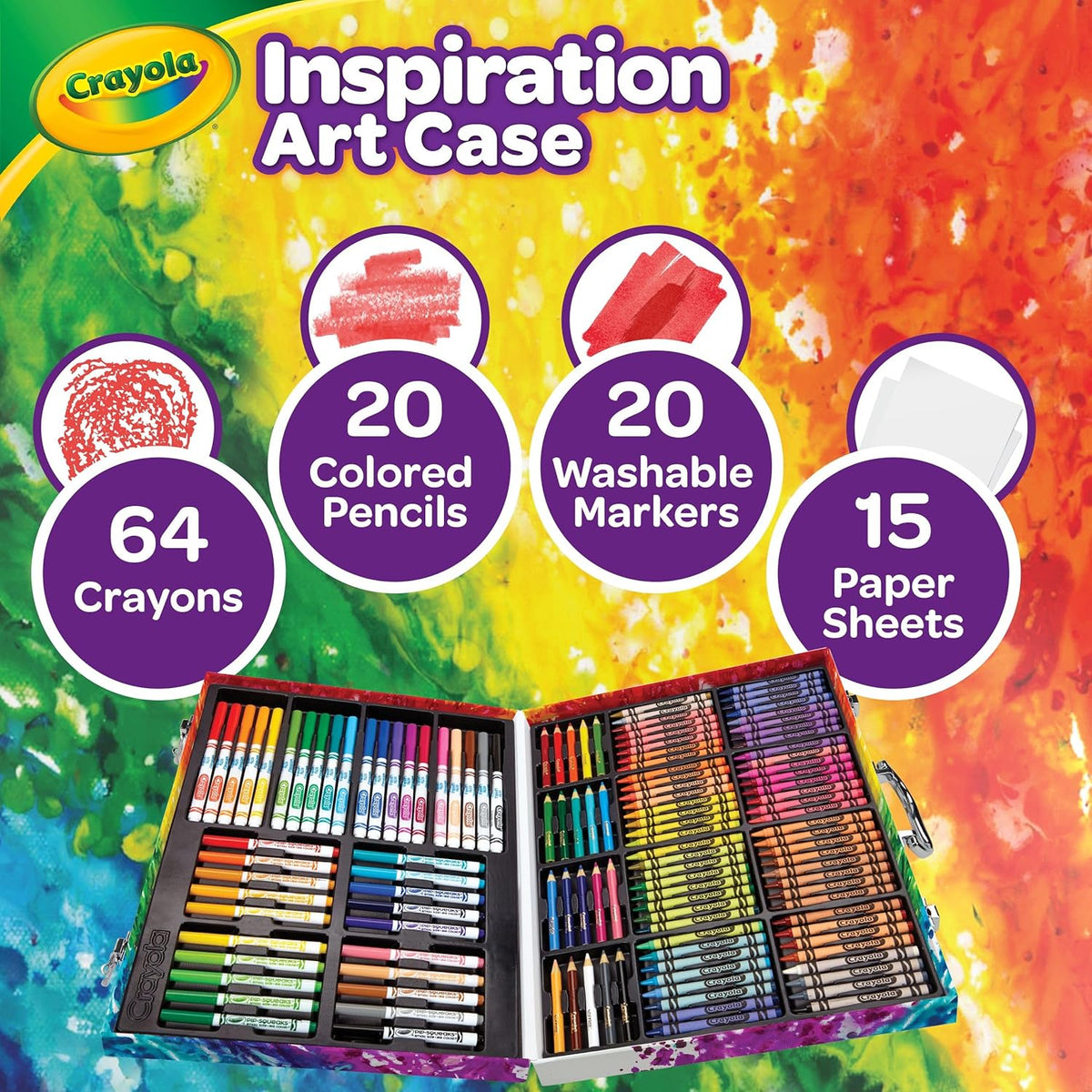 Crayola Inspiration Art Case 140-pieces