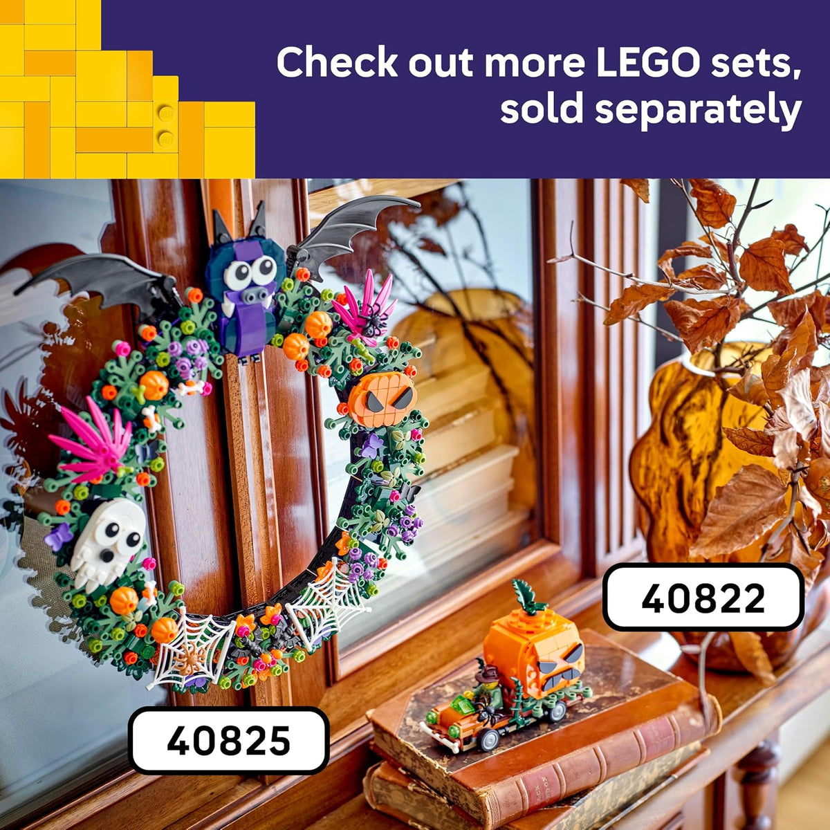 LEGO 40822 Jack-O'-Lantern Pick-Up Truck