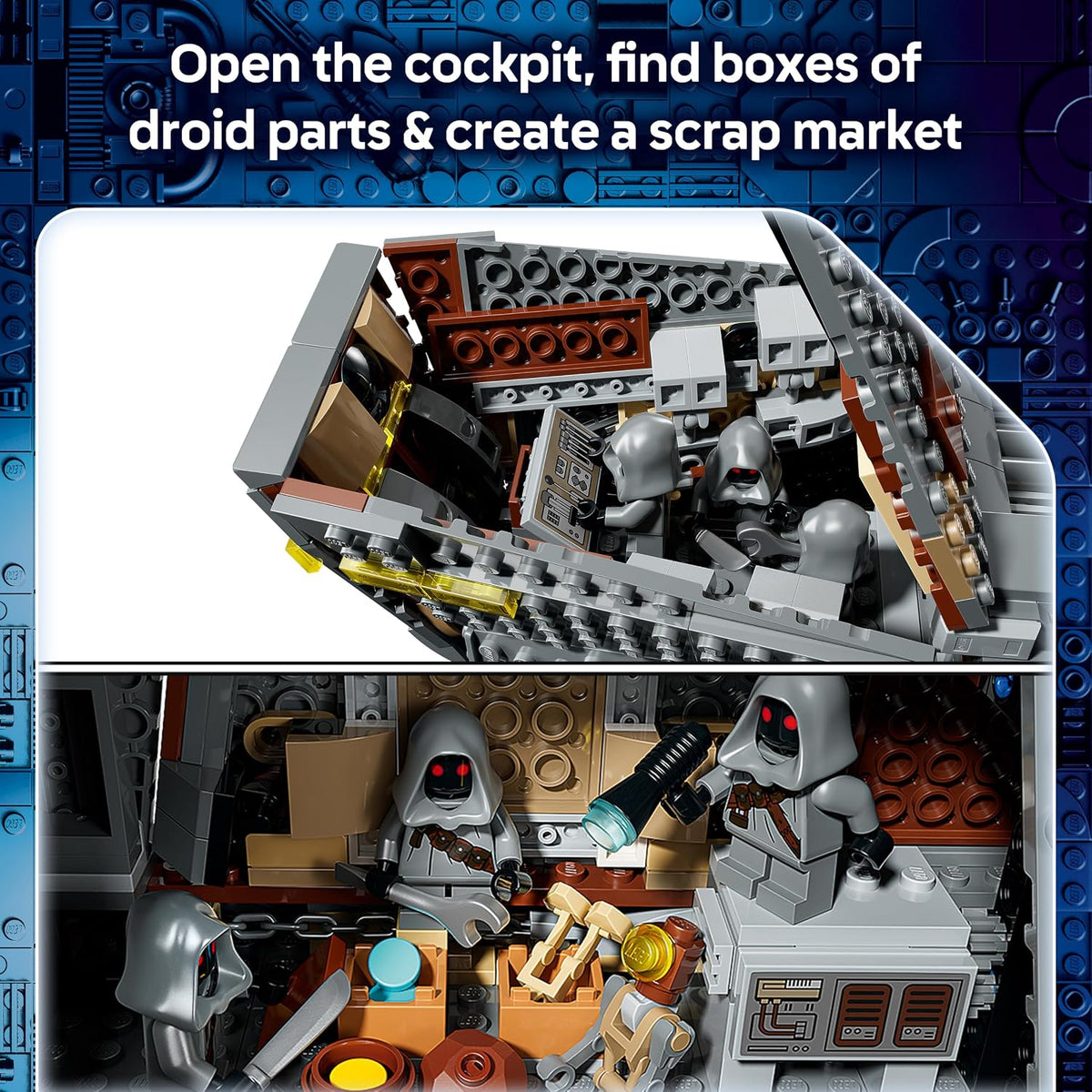 LEGO 75453 Star Wars Offworld Sandcrawler and Mudhorn