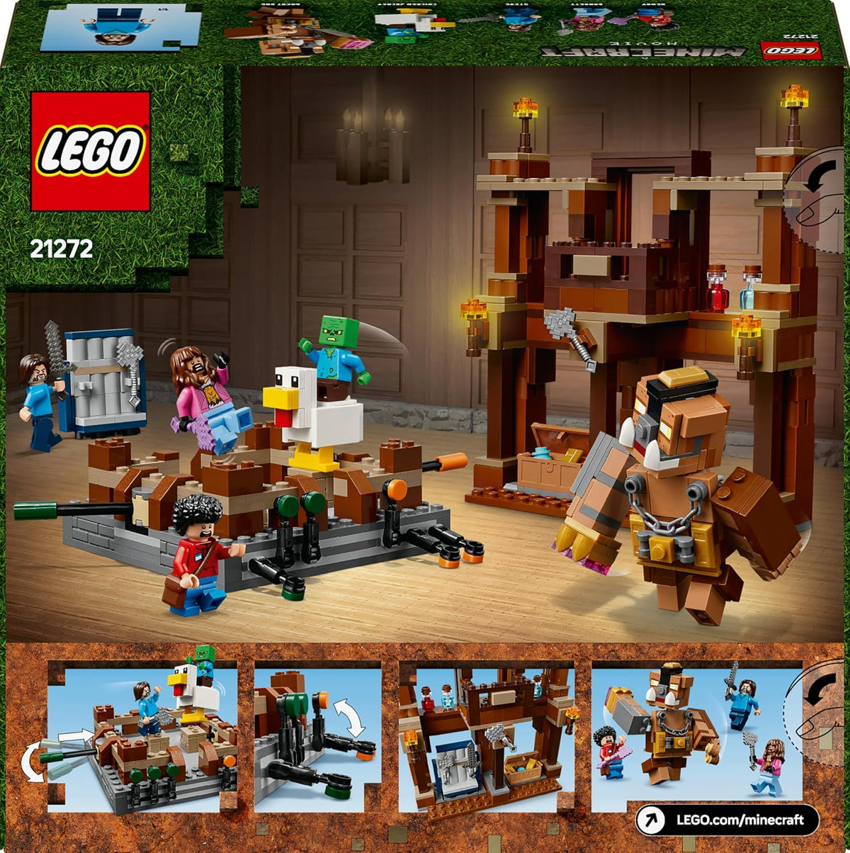 LEGO 21272 Minecraft Woodland Mansion Fighting Ring