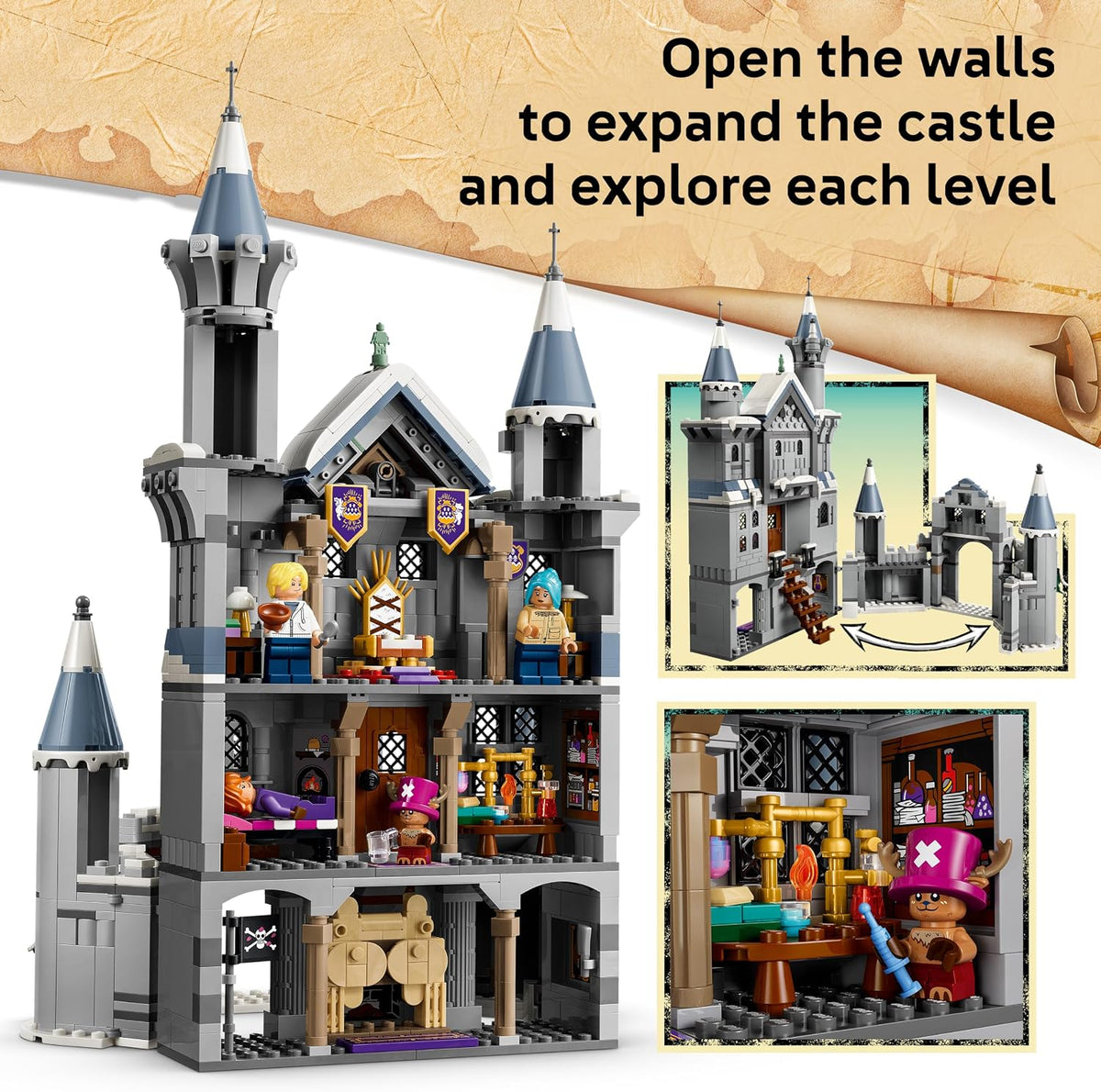 LEGO 75645 One Piece Battle at Drum Castle