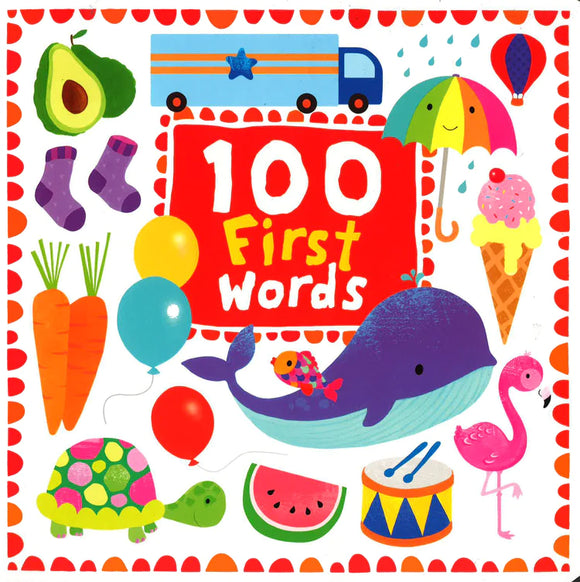 100 First Words Board Book