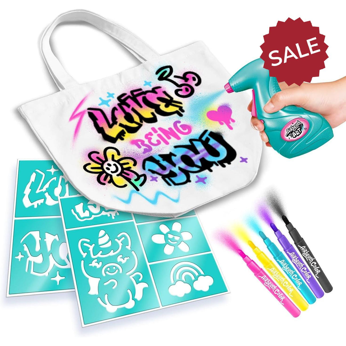 Airbrush Art Fashion Design Kit