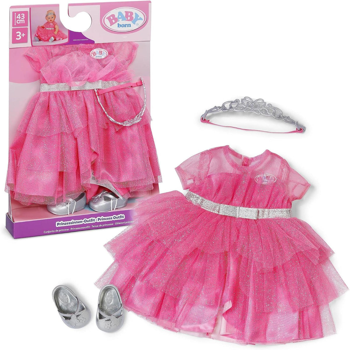 Baby Born Clothes: Princess Outfit 43cm
