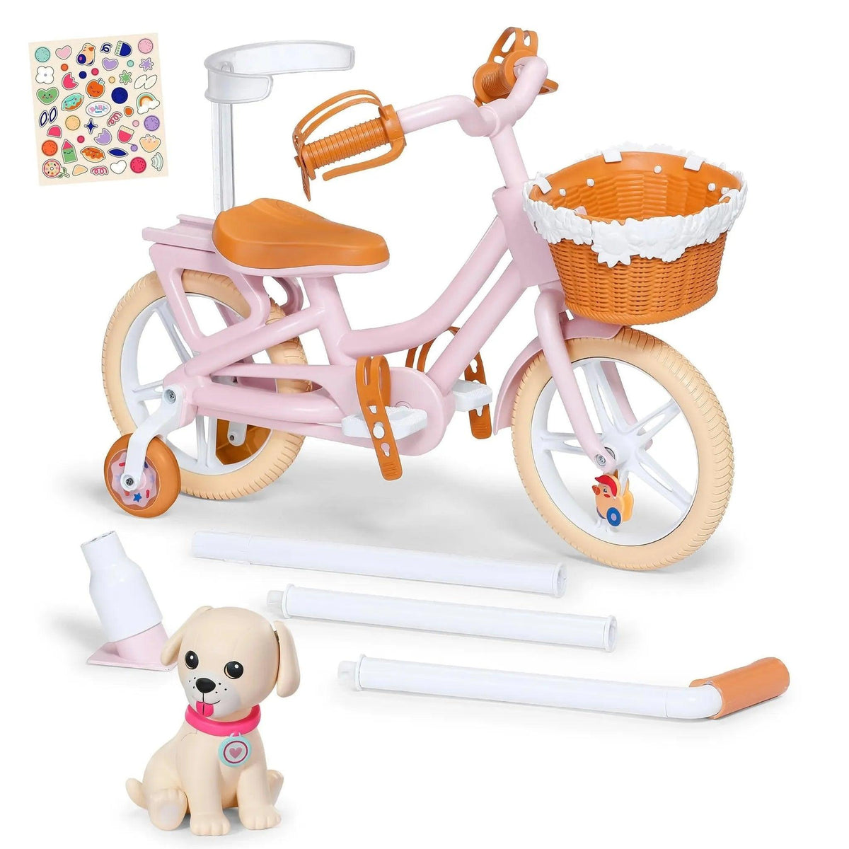 Baby Born Doll Bike with Lucky the Dog